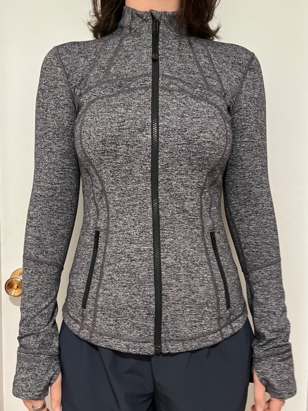 Lululemon Luon Define Jacket - Sz 8 Graphite colour